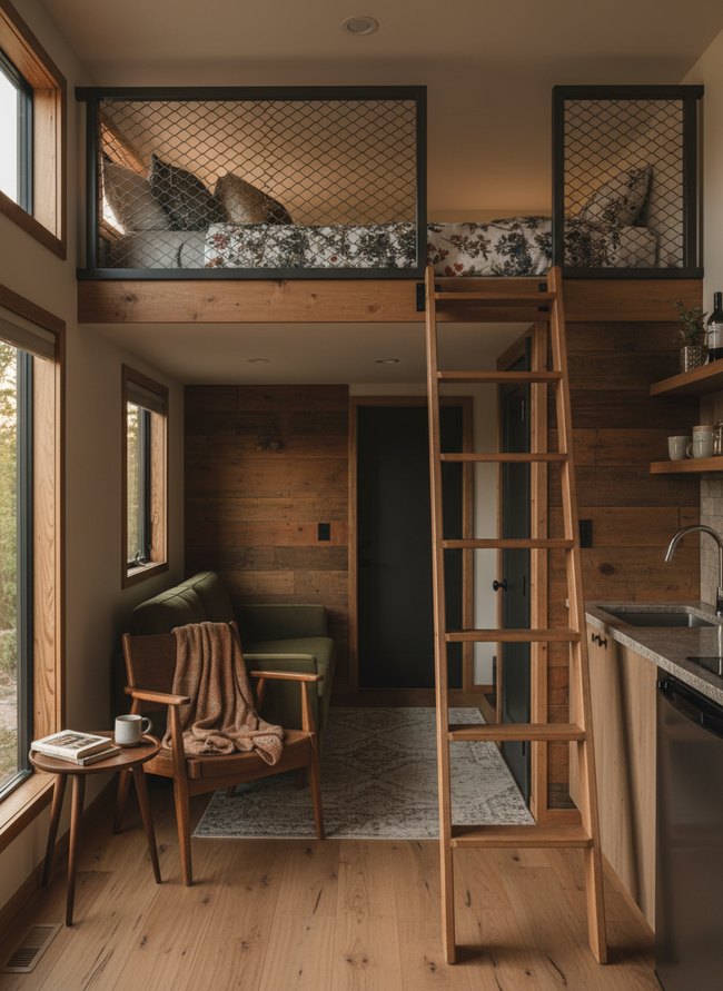 Metal Mesh Loft Enclosure