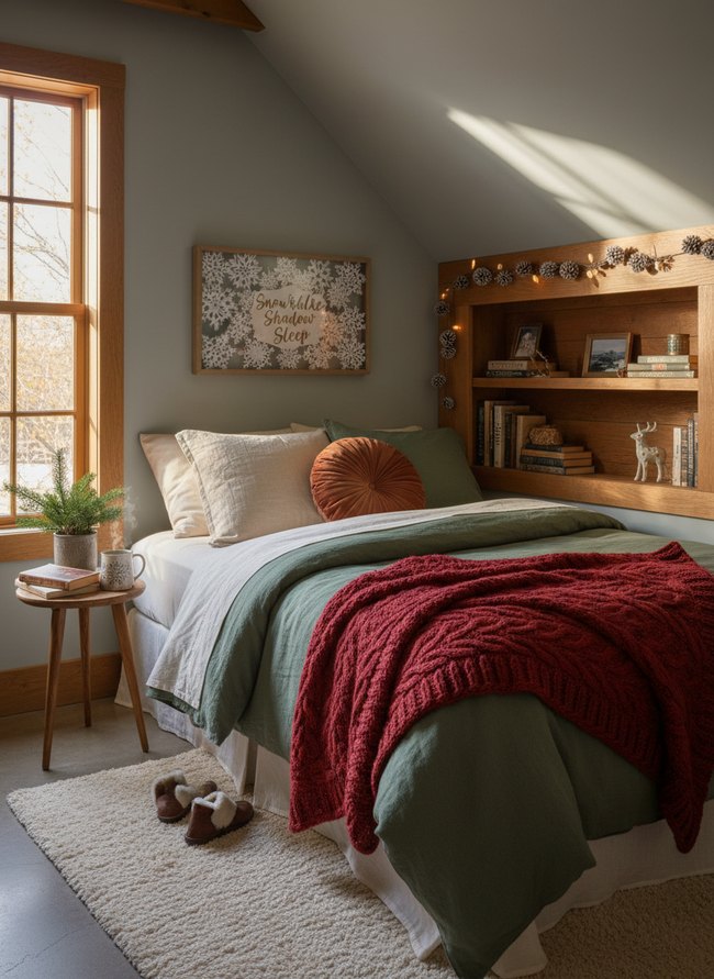 Snowflake Shadow Box Sleep