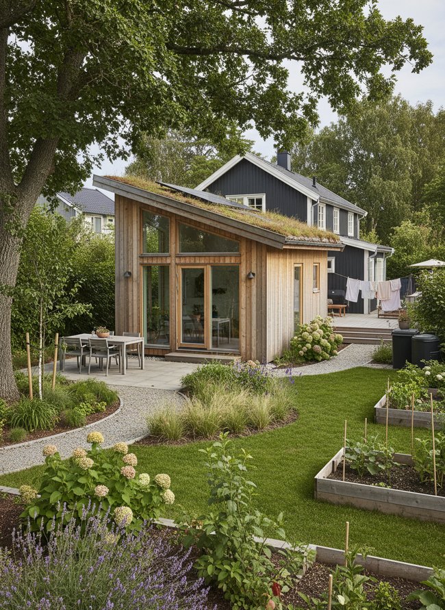 Scandinavian Inspired Garden Home