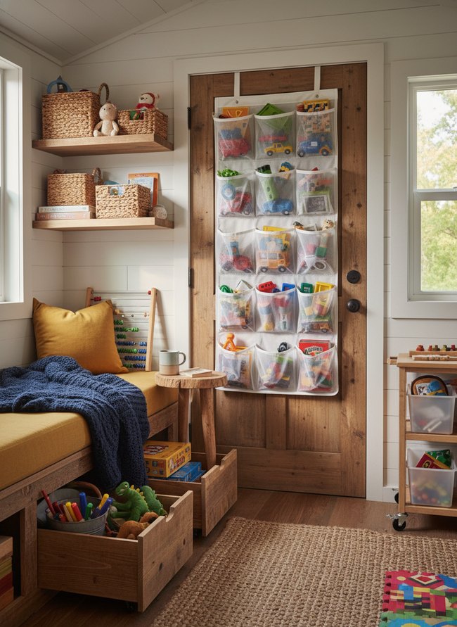 Door Back Organizer Pockets