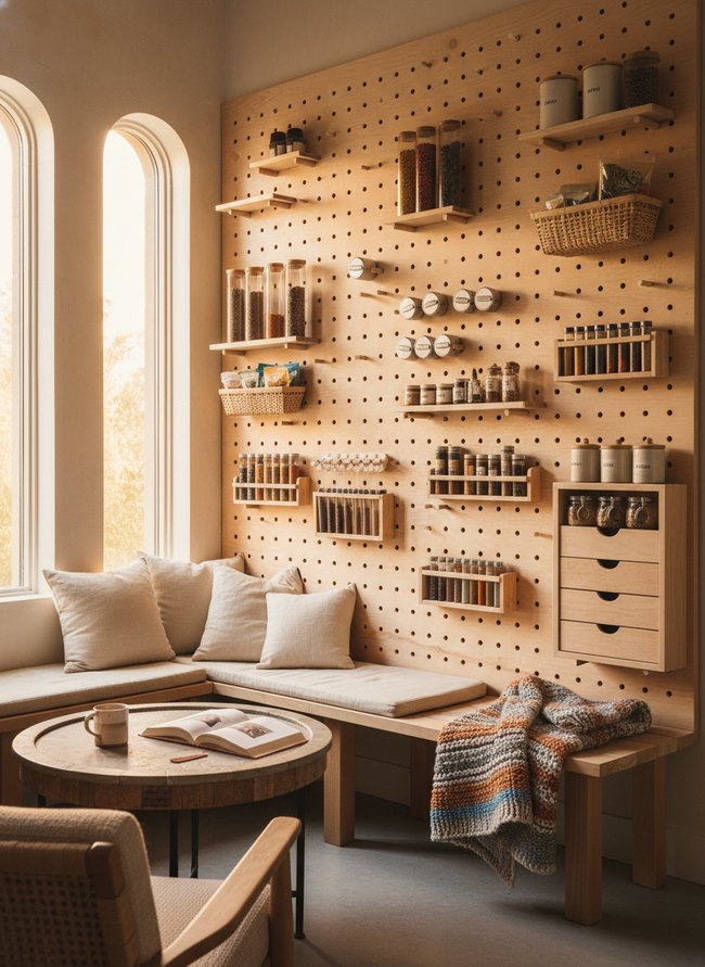 Pegboard Wall System