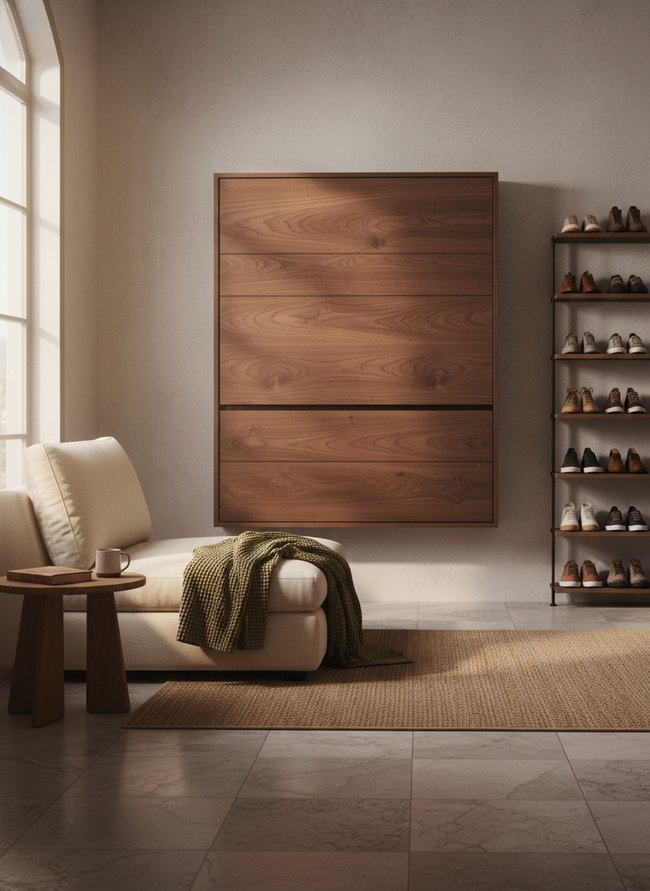 Fold Down Wall Cabinet