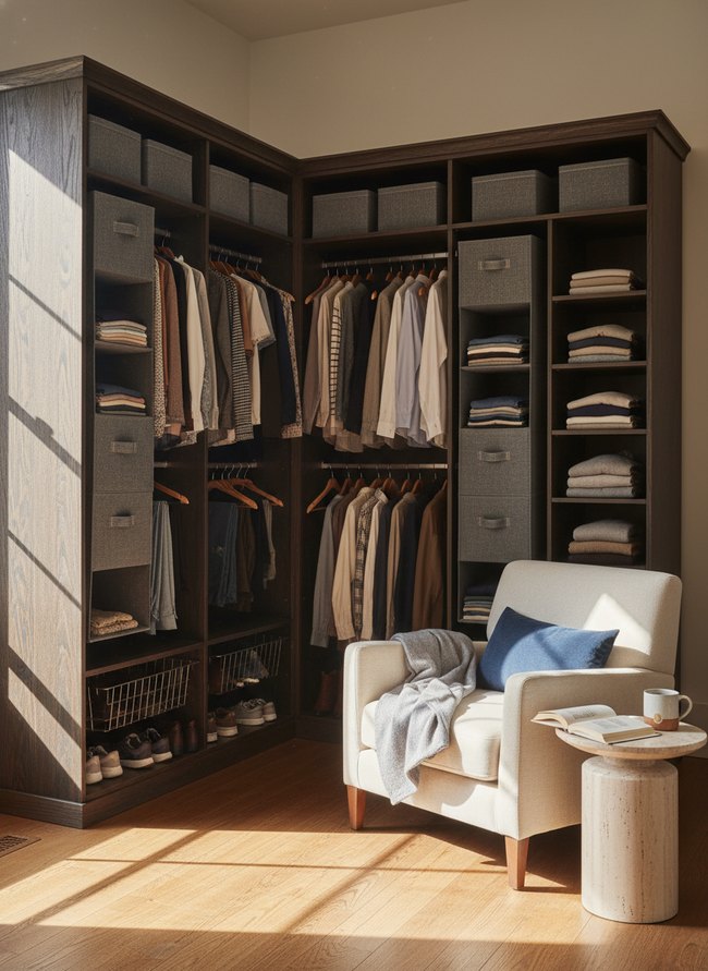 Corner Wardrobe Unit