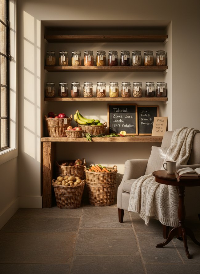 Woven Basket Produce Nook