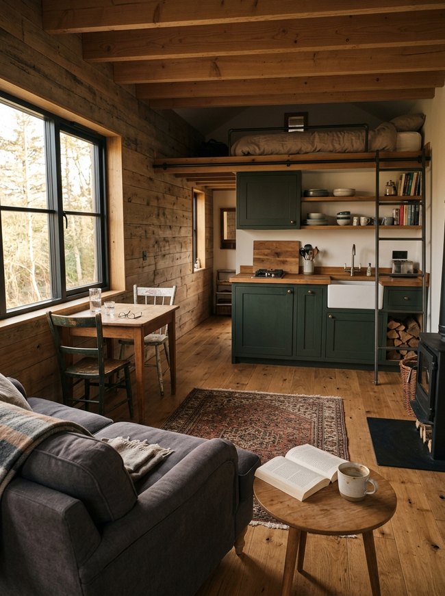 Mountain Cabin Studio Layout