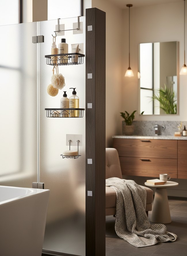 Adhesive Shower Caddies