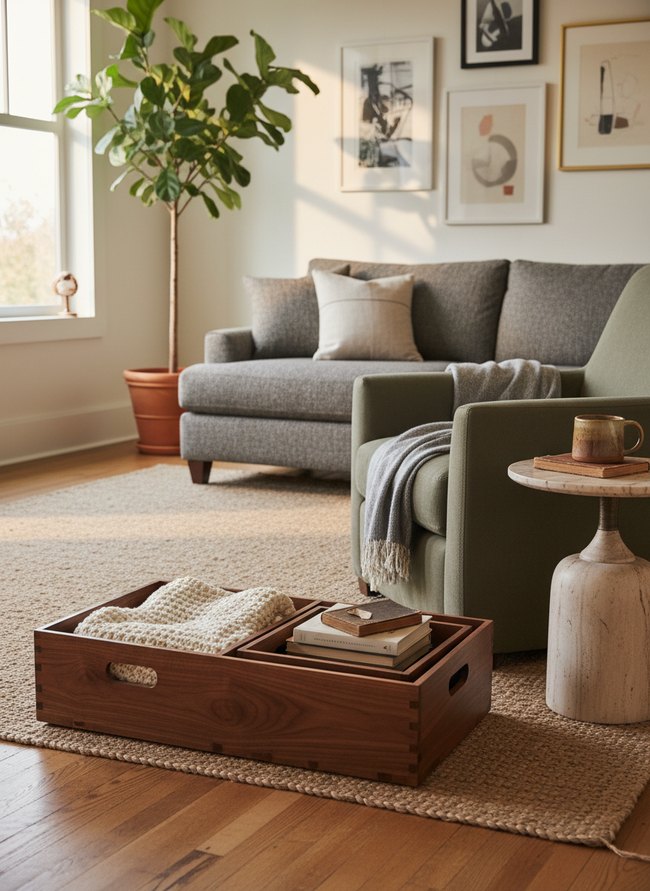 Wooden Nesting Caddy