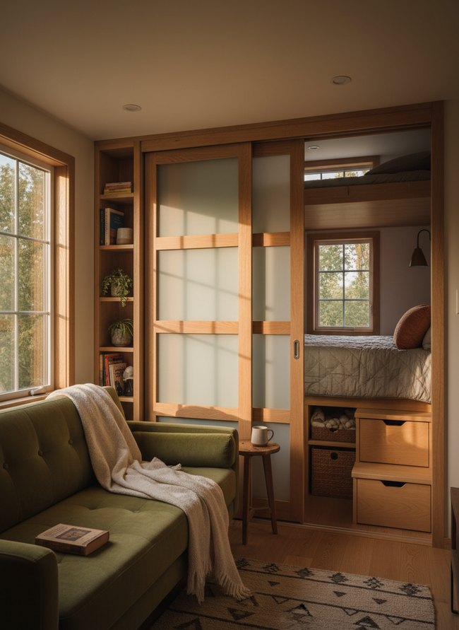 Sliding Panel Room Divider