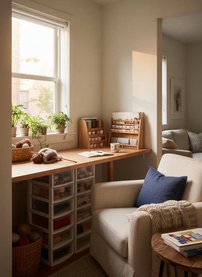 Orderly Craft Nook