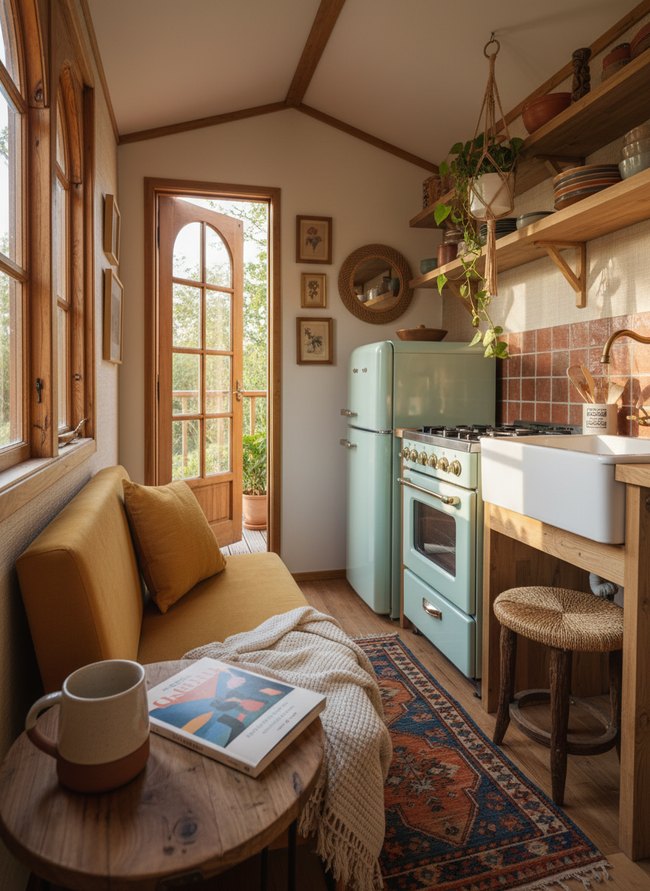 Vintage Inspired Appliance Setup