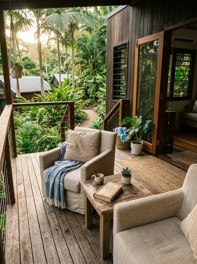 Teak Wood Deck Oasis