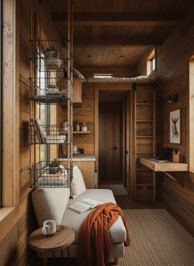 Space-Saving Wire Basket