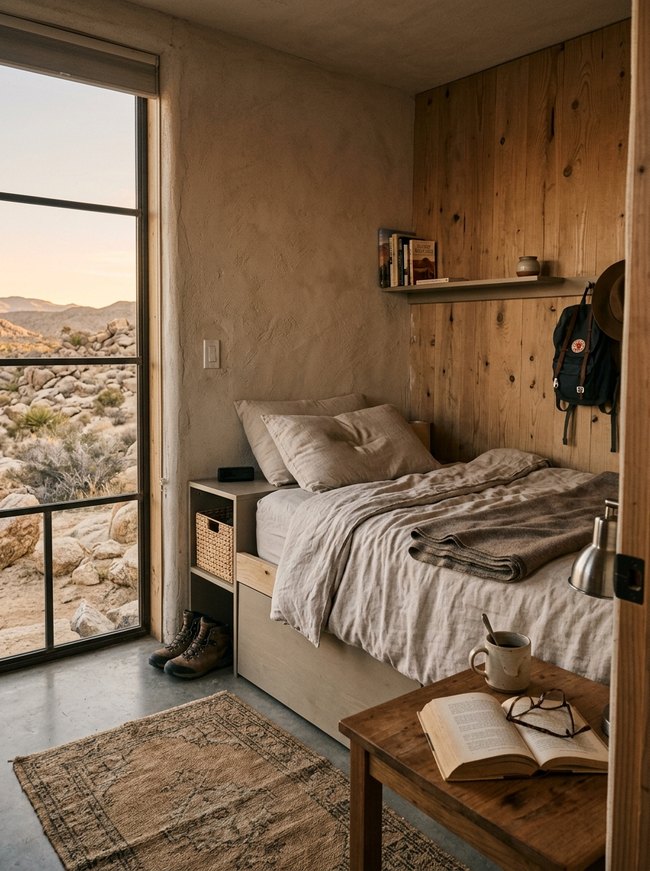 Arid Landscape Sleeping Pod