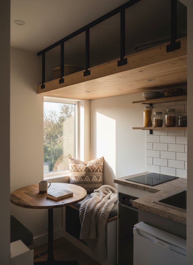 Overhead Loft Storage Pantry