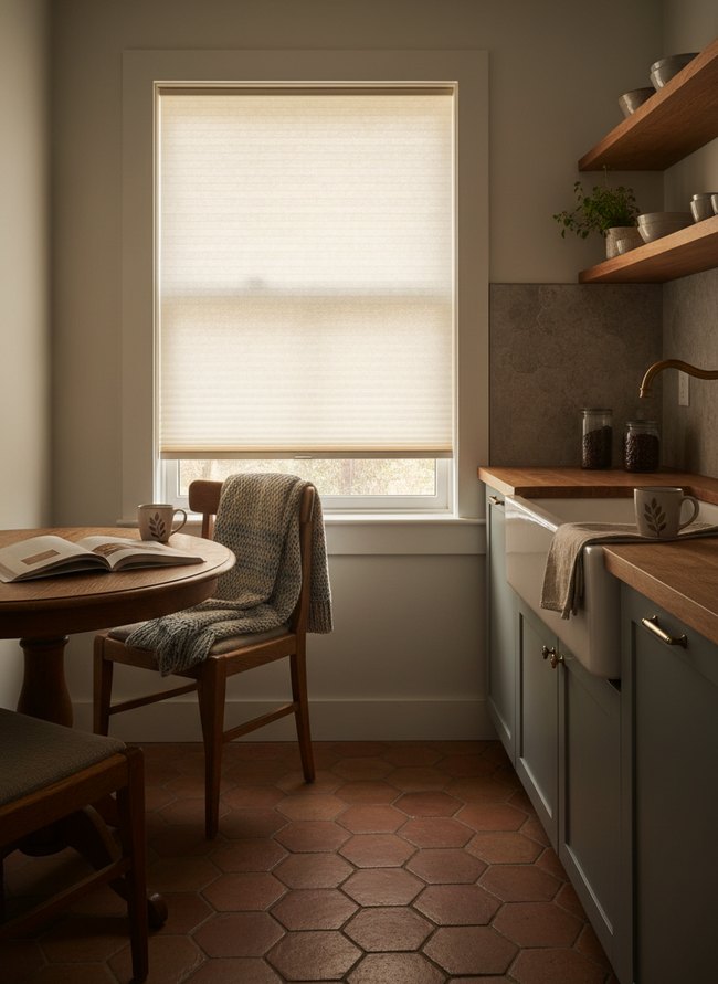 Textured Cellular Shade