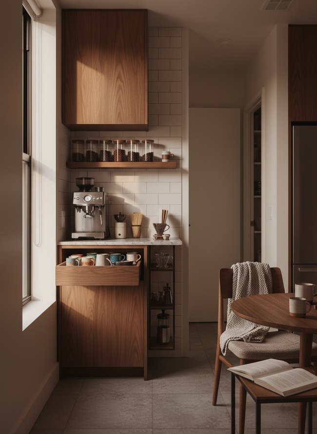 Vertical Stacked Coffee Zone