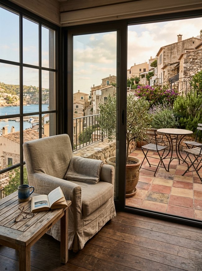 Mediterranean Terrace View