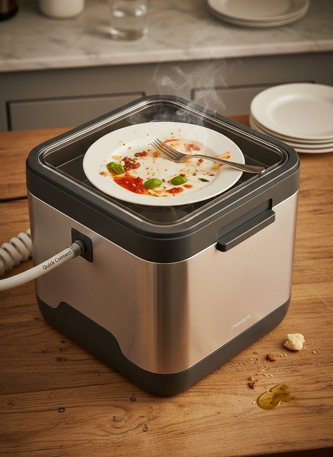 Quick Connect Mobile Dishwasher