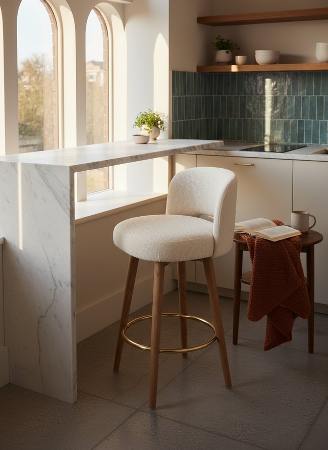 Upholstered Counter Height Gem