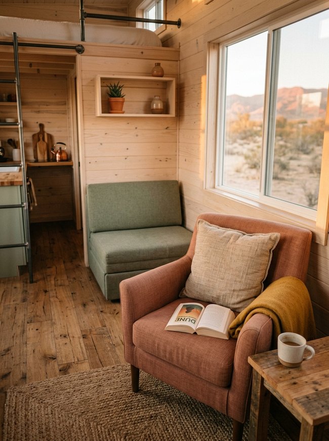 Desert Sunset Tiny Abode