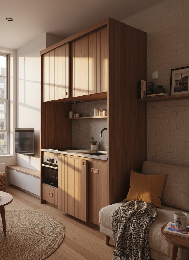 Dynamic Wall Panel Kitchen