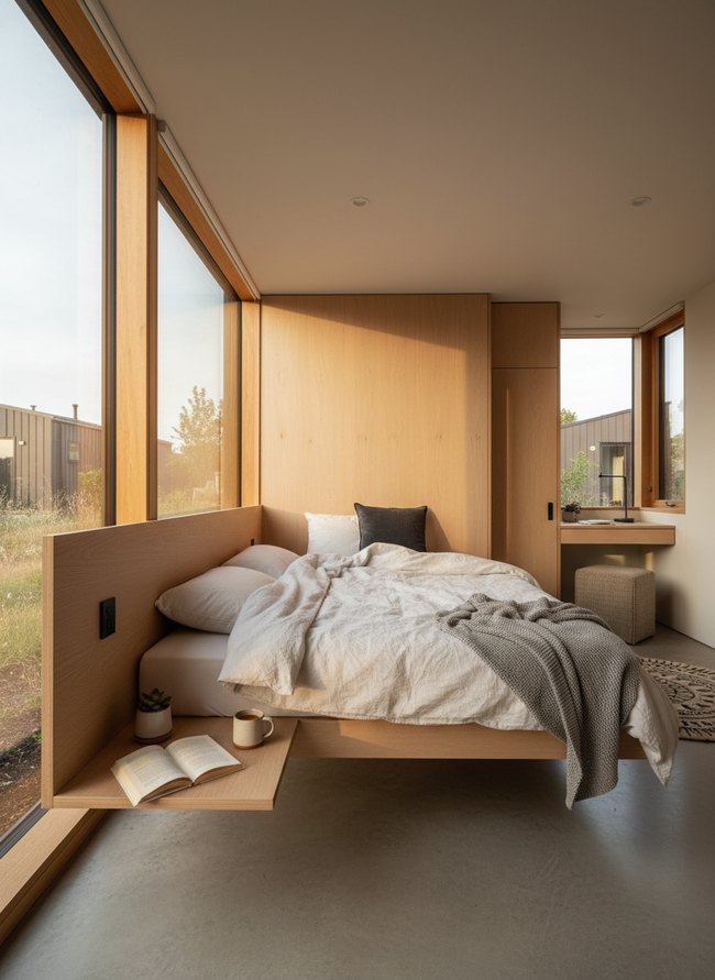 Streamlined Floating Bedspace
