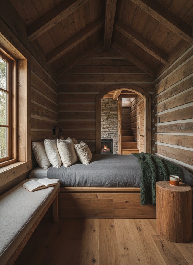 Minimalist Woodland Slumber