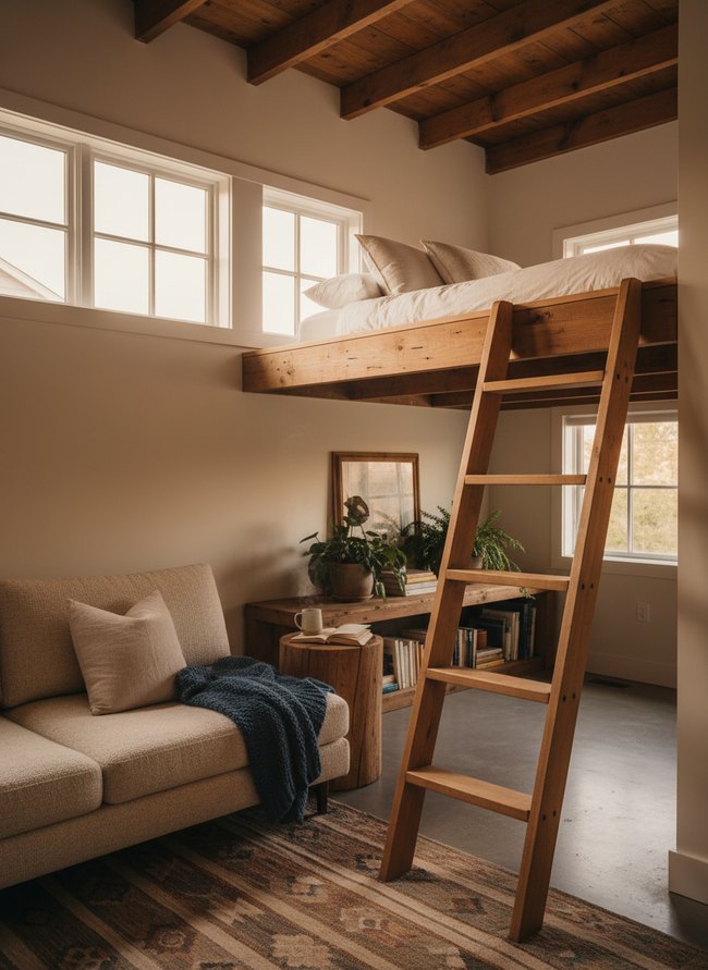 Compact Ladder Loft