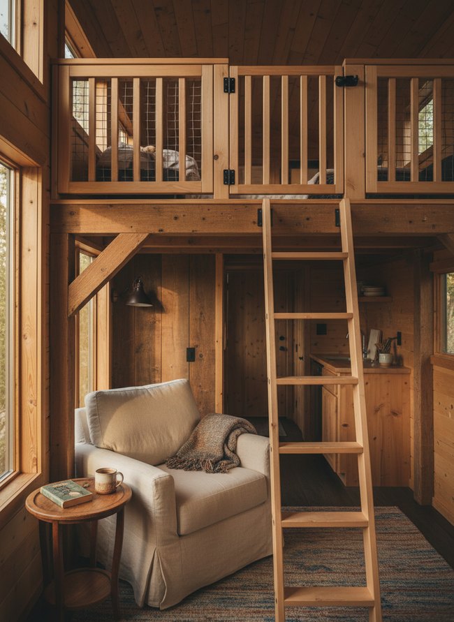 Child Safe Loft Gate