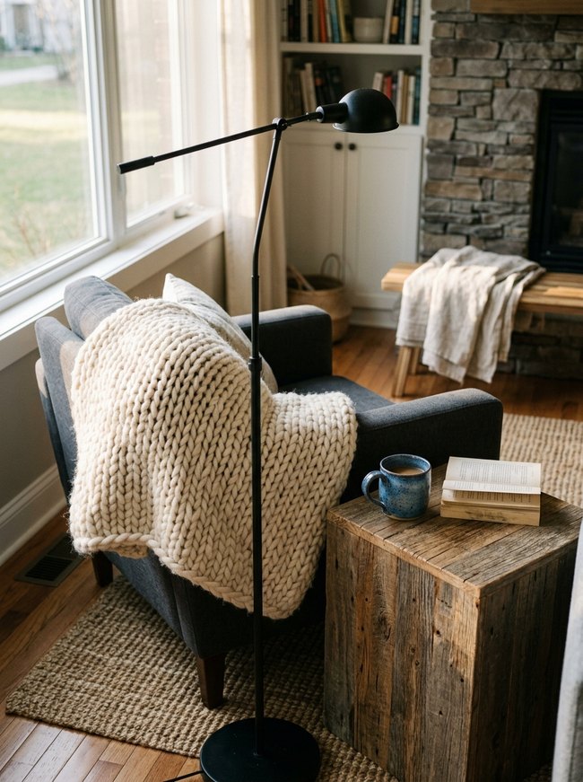 Cozy Knit Fabric Drape