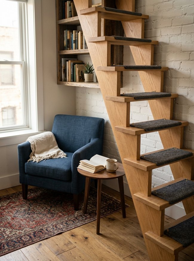Ladder Access Stair Tread