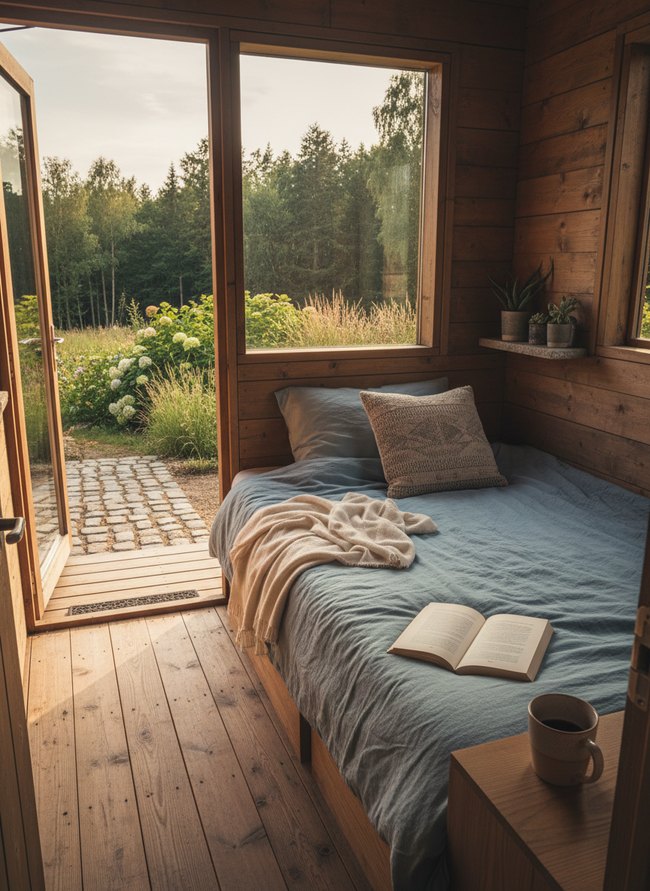 Outdoor Flow Tiny Bedroom