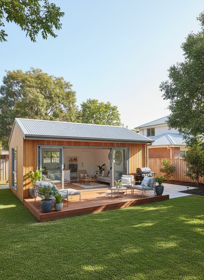 Seamless Indoor-Outdoor Flat
