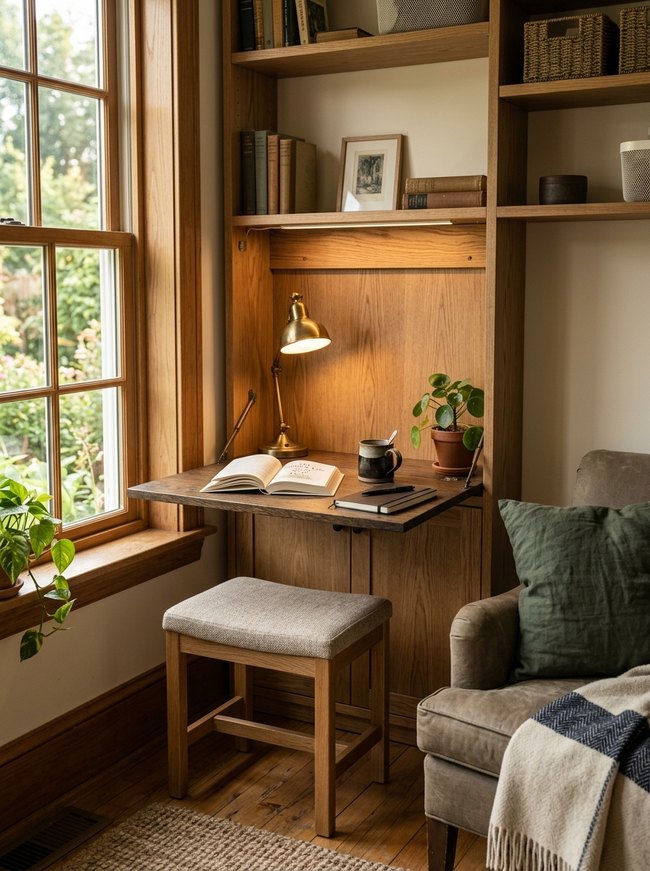 Vertical Wall Desk Unit