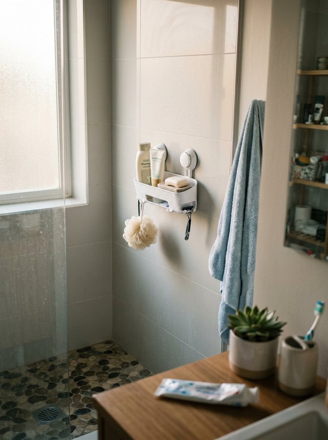 Suction Cup Shower Caddy