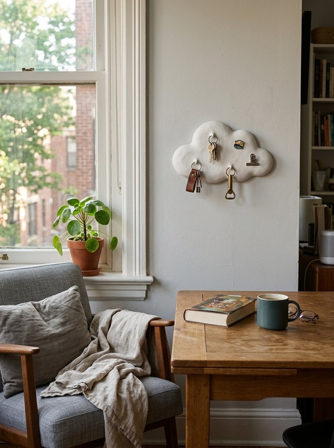 Whimsical Cloud Magnetic Holder
