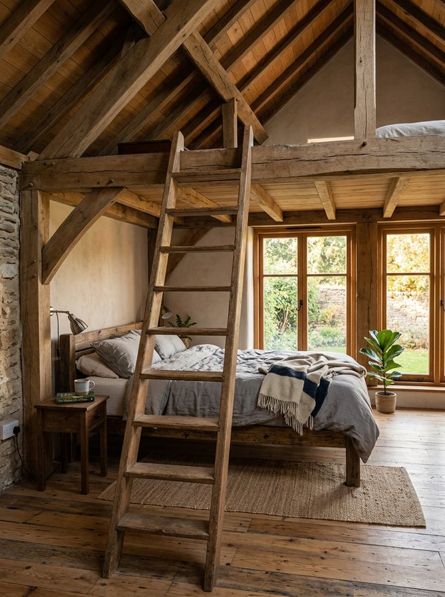 Overhead Loft Sleeping Area