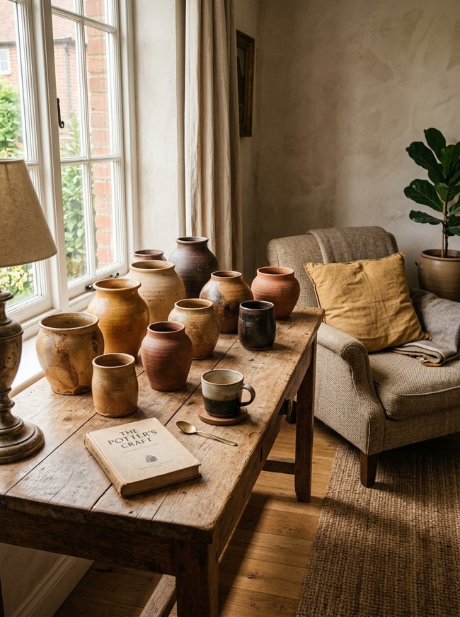 Earthy Clay Pot Collection