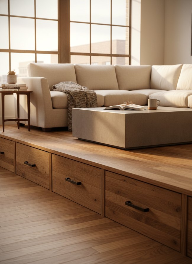 Built-In Platform Drawers