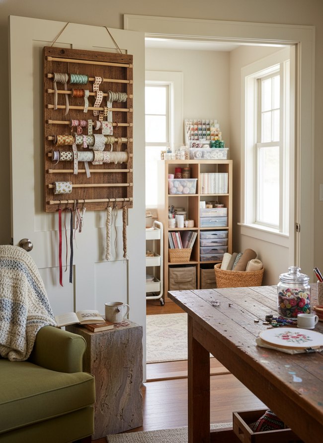 Over-Door Ribbon Holder