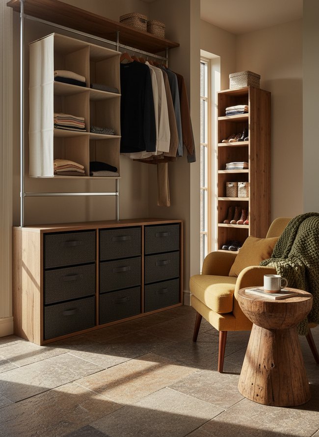Collapsible Fabric Drawers