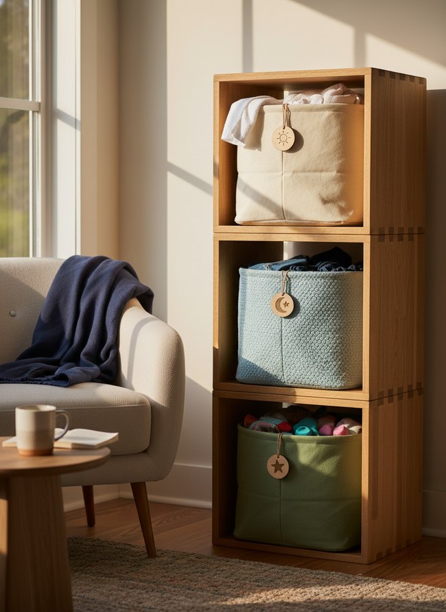 Laundry Hamper Sorting Tower
