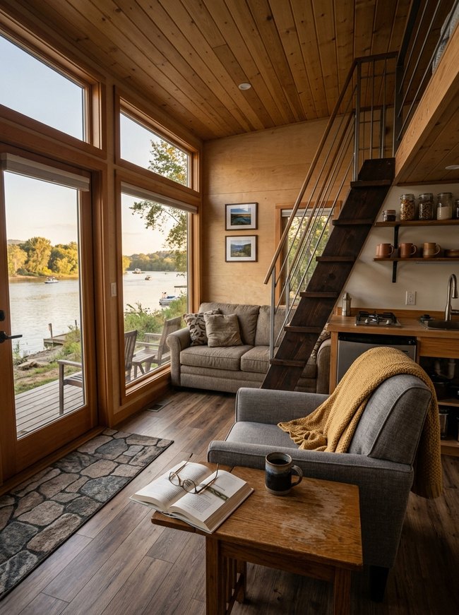 Riverfront Compact Living Pod