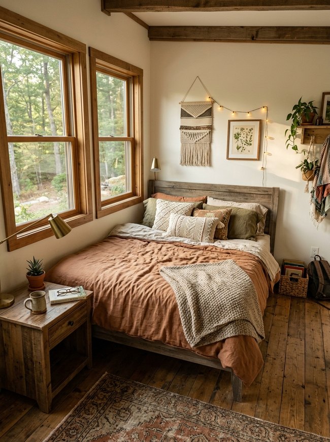 Earthy Linen Bedding Ensemble