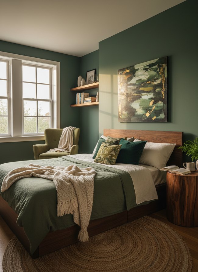 Forest Green Relaxation Vibe