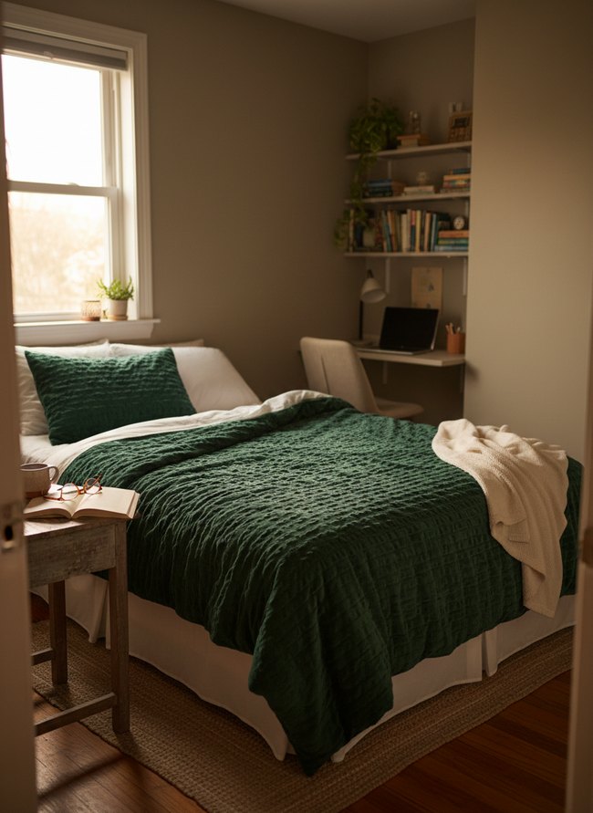 Velvet Tufted Duvet Set