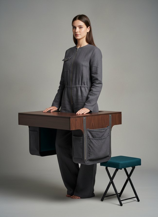 Convertible Desk Wardrobe