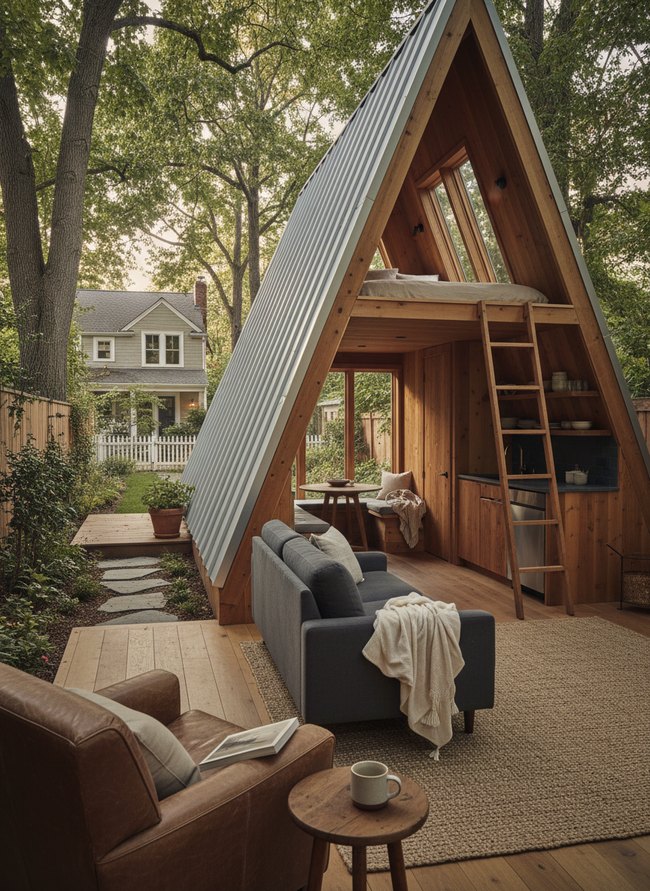 A-Frame Alpine Studio Getaway