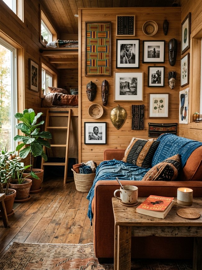 Global Inspired Gallery Wall