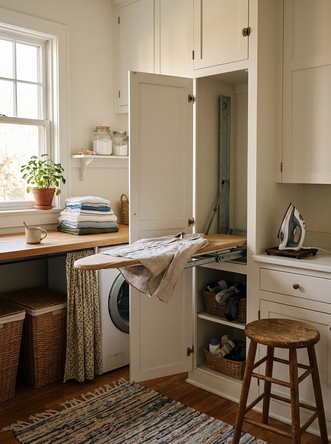 Tuck-Away Ironing Board